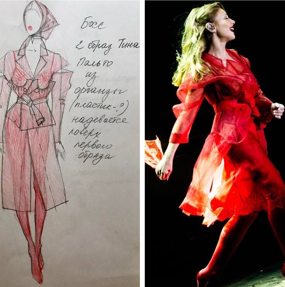 За кулисами шоу: Тина Кароль показала, как создаются ее эксклюзивные наряды