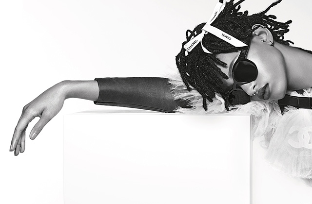 27062016chanel 1 - Дочь Уилла Смита в рекламной кампании очков Chanel.