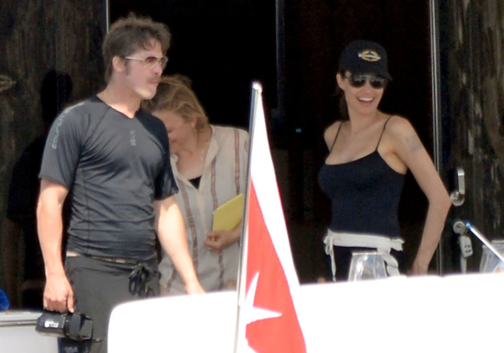 Анджелина Джоли и Брэд Питт отдыхают на Мальте