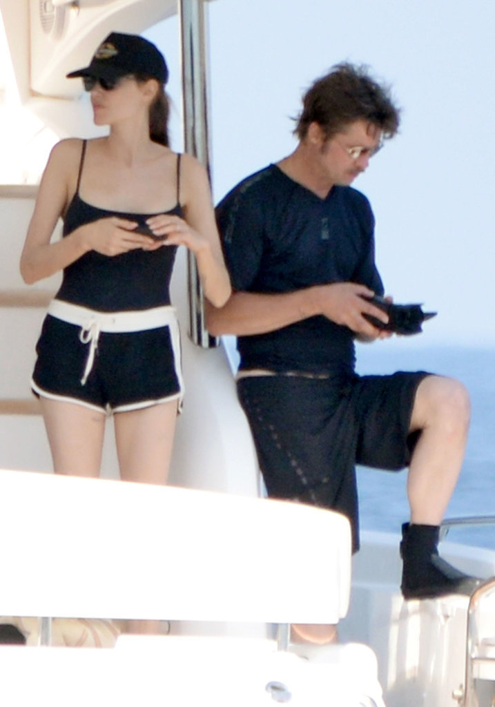 Анджелина Джоли и Брэд Питт отдыхают на Мальте