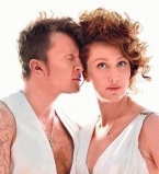 Снежана Егорова и Антон Мухарский - кадр из фотосессии