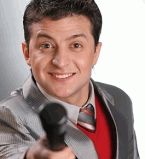 Владимир Зеленский с микрофоном