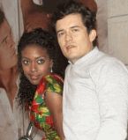 Орландо Блум и Кондола Рашад