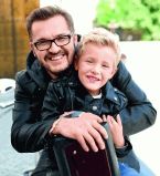 Александр Пономарев с сыном