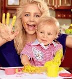 Тина Кароль и сын