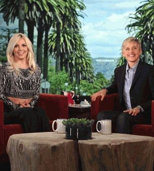 Бритни Спирс и Эллен