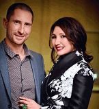 Денис Силантьев с женой