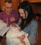 Соломия Витвицкая с крестницей