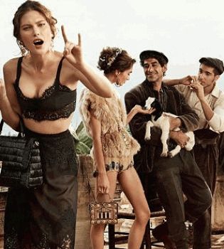 Бьянка Балти и Ева Герцигова дольче