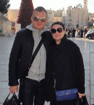 Юрий Горбунов с женой