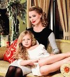 Ольга Фреймут с дочерью