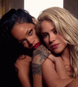 Рианна и Шакира новое