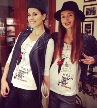 Маша Ефросинина и Лиза Ющенко