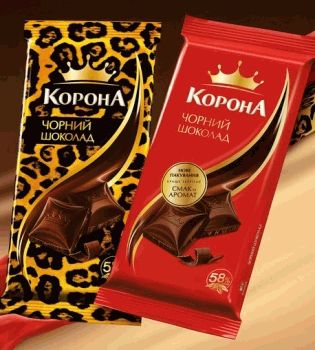 шоколад корона