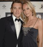 Андрей Шевченко и Кристен Пазик