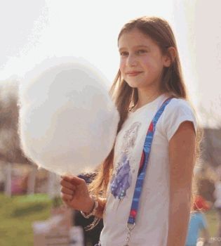 девочка на природе