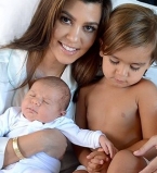 Кортни Кардашьян ждет третьего ребенка