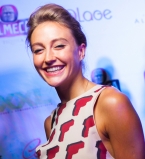 Ева Бушмина на открытии пляжного сезона