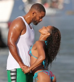 Уилл Смит с женой