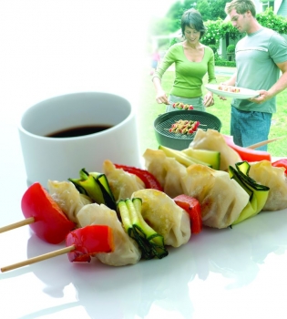 Пельмени на гриле