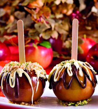 Яблоки в глазури