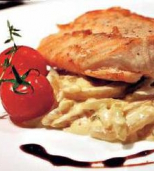 Лосось с фенхелем