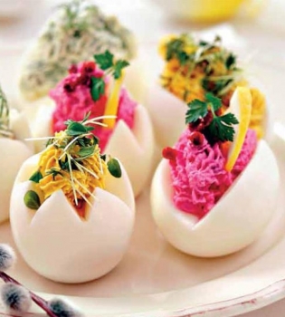 Фаршированные яйца
