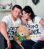 Ангелина Завальская и ее муж Александр Колодий