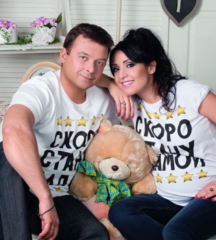 Ангелина Завальская и ее муж Александр Колодий