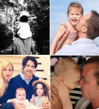 Звездные папочки и их очаровательные дети