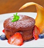 Десерт Шоколадный фондан