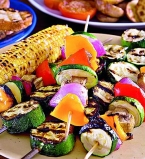 Овощной шашлык