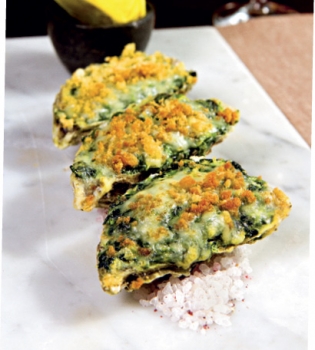 Устрицы Рокфеллер