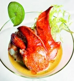 Запеченные клешни краба