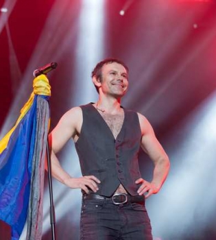 Святослав Вакарчук на концерте Океан Ельзи