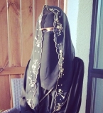 Ольга Фреймут в парандже