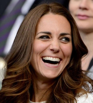 Кейт Миддлтон на теннисном турнире