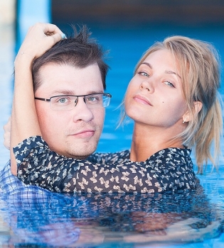 Гарик Харламов и Кристина Асмус