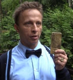 Иван Охлобыстин с золотым айфоном