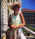 Ксения Собчак на отдыхе в США