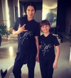 Маша Ефросинина с дочерью