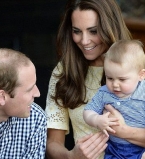 Кейт Миддлтон и принц Джордж украсили обложку глянца