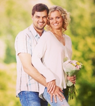 Константин Евтушенко и его жена Наталья Добрынская