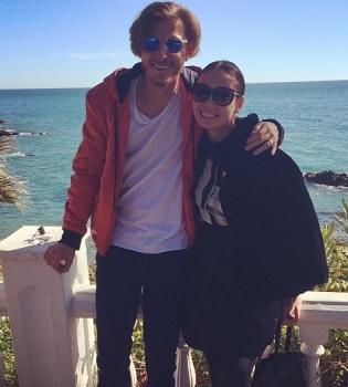 Павел Воля и его жена Ляйсан Утяшева