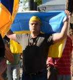 митинг против Путина в Юрмале