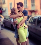 Гарик Харламов и Кристина Асмус целуются