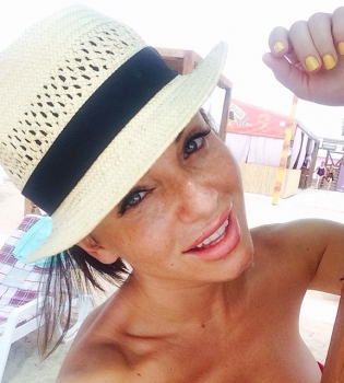 Юлия Волкова на отдыхе