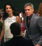 Джордж Клуни и Амаль Аламуддин не могут оторваться друг от друга