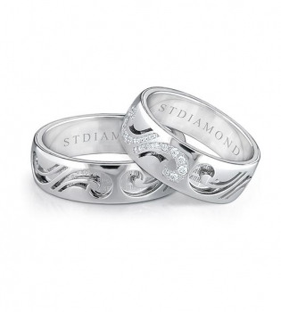 Свадебные тренды в обручальных кольцах от STDIAMOND