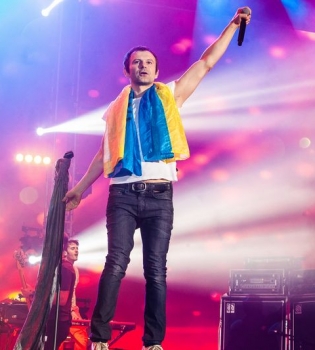 Святослав Вакарчук на концерте Океана Ельзи